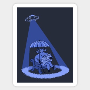 UFO ATTACK Sticker